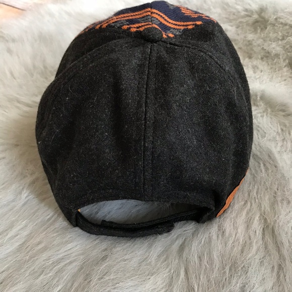 Penguin Jacquard Front Baseball Cap Gray Navy Hat - Picture 7 of 7